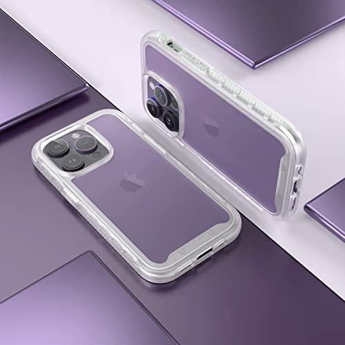 for iPhone 15 Case,Cover for iPhone 15 Not-Yellow for Women Girls,Hybrid 2 in 1 Lightweight Shockproof Heavy Duty Protection Shock Resistant Sturdy Slim Fit Cover for iPhone 15 6.1,Clear