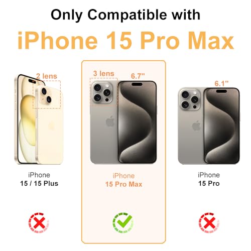 for iPhone 15 Pro Max Crystal Clear Card Case, [Slim & Protection][Up to 2 Cards] Anti-Yellowing Flexible TPU Wallet Case with Card Holder 6.7" 2023 - size: iPhone 15 Pro Max