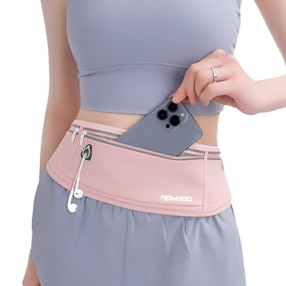 Running Belt Fanny Pack for Women, Water Resistant Waist Pack, Pink - color: 02-Pink