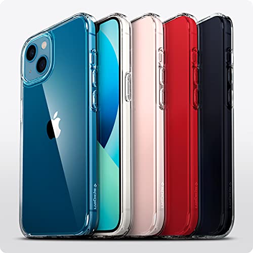 Spigen for iPhone 13 Case, Ultra Hybrid [No Magnet Ring][Anti-Yellowing] - Crystal Clear - color: Crystal Clear, size: iPhone 13