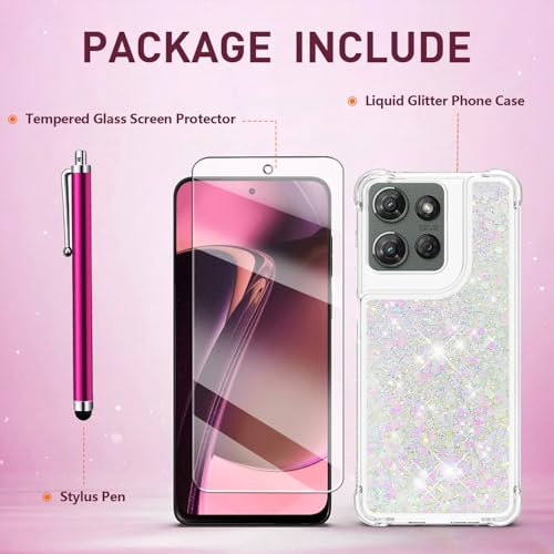 for Moto G 2025/2026 Case, Moto G Play 2026 Phone Case, Sliver Pink - color: Sliver Pink Color