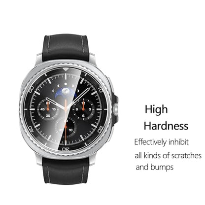 Anoowkoa 4 Pack Premium Screen Protector for Samsung Galaxy Watch 8 CLASSIC 46mm Tempered Glass Film，9H Hardness,Ultra Resistant,Anti-Fingerprints,No Bubbles,HD-Clear,Easy Install - color: Galaxy Watch 8 Ultra 46mm