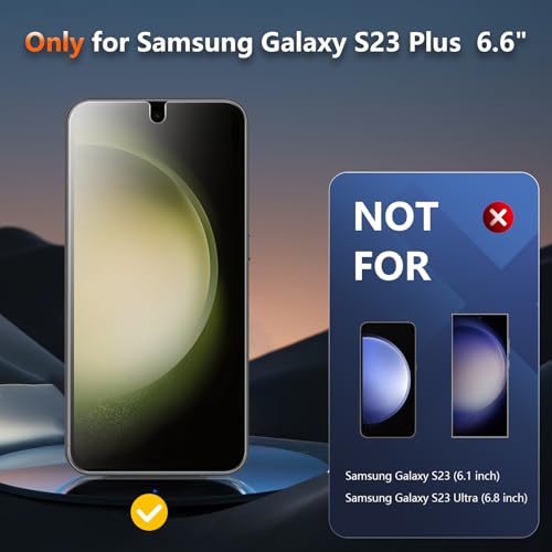 28 ° Matte Privacy TPU Screen Protector for Samsung Galaxy S23 Plus - size: Galaxy S23 Plus