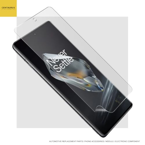 OCESTORE 2 Pcs Soft Hydrogel Screen Protector Ultra-Thin HD Clear Full Coverage Screen Protector Film for One Plus 12 5G (Not Tempered Glass)