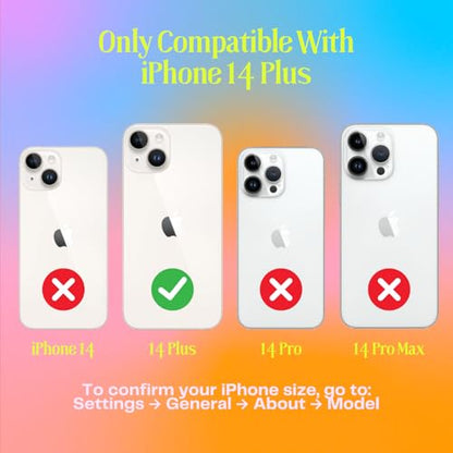 FELONY CASE for iPhone 14 Plus Neon Yellow MagSafe Liquid Silicone Case | Soft Touch Slim Cover with Anti-Scratch Microfiber Lining, 360° Shockproof & Full Body Protection - color: Neon Yellow, size: iPhone 14 Plus w MagSafe