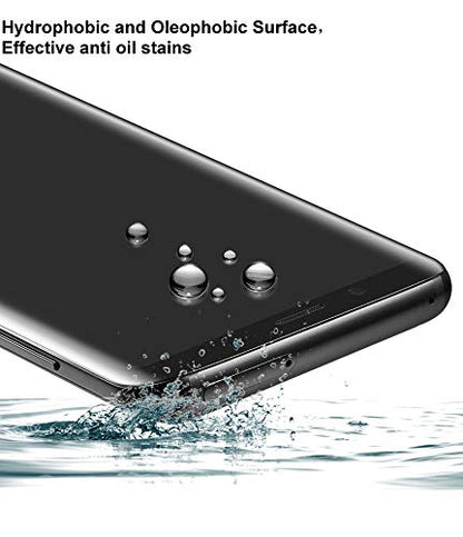Screen Protector for LG Velvet - [2pack] 3D Curved Full Coverage Screen Tempered Glass Anti-Scratch 9H Protective Glass for LG Velvet/LG G9 - color: Clear