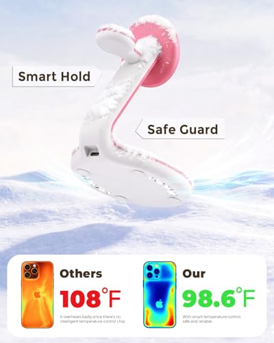 3-in-1 Magnetic Wireless Charger Compatible with MagSafe Charger - color: Pink
