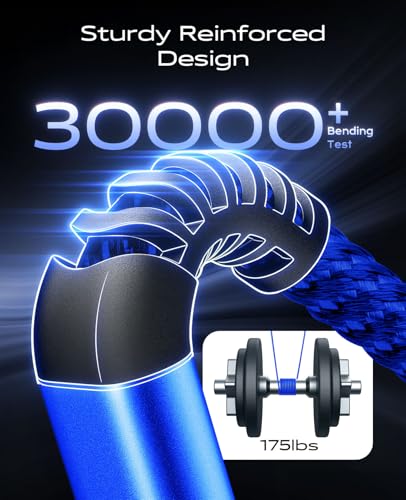 Long USB C Cable 3A Fast Charging, [15FT 2Pack] USB to USB C Cable, USBA to - color: Blue, size: 15FT 2Pack, style: USB A to USB C