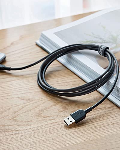 Anker Powerline II Lightning Cable, MFi-Certified (6 ft, Black) - color: Black, size: 6 ft