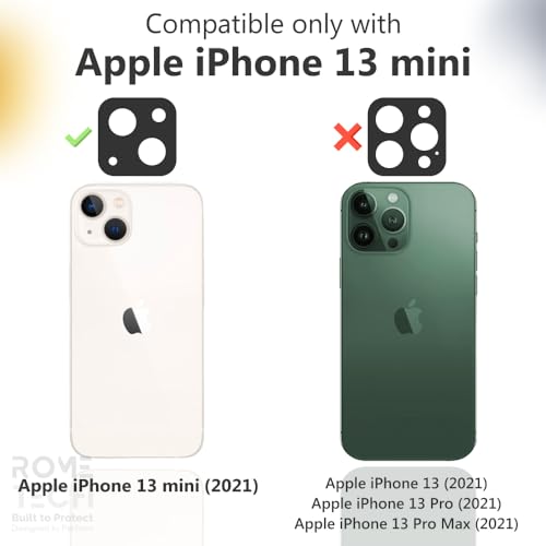 Rome Tech Clear Case Compatible with MagSafe for iPhone 13 Mini 5.4" (2021) - Slim and Rugged Fit Thin Shockproof Case Compatible with Magsafe Devices - Clarity - style: iPhone 13 Mini