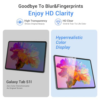 CoBak 2-Pack Tempered Glass Screen Protector for Samsung Galaxy Tab S10 Lite 11-inch, Installation Frame, 9H Hardness, Anti-Scratch - size: Galaxy Tab S10 Lite