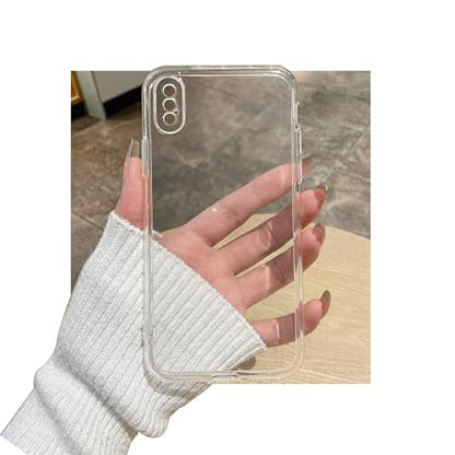 Clear Case for iPhone X case.Soft Phone Cover Slim Light Full Protection Shockproof (Clear, for iPhone X) - size: For iPhone X