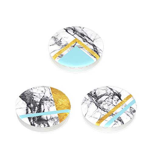 PopSockets PopMinis: Mini Grips for Phones & Tablets (3 Pack) - Marble Glam