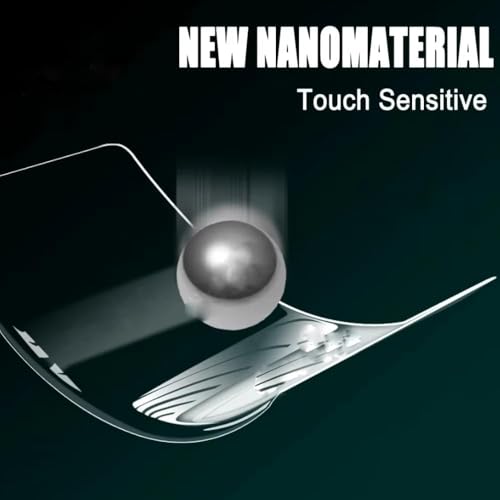 [2 Pack] Hydrogel Screen Protector for iPhone 16e, Upgraded Non-breakable Flexible TPU Flexible Protective Film [Bubble Free] [High Sensitivity][Anti-Scratch] (Non-Tempered Glass)