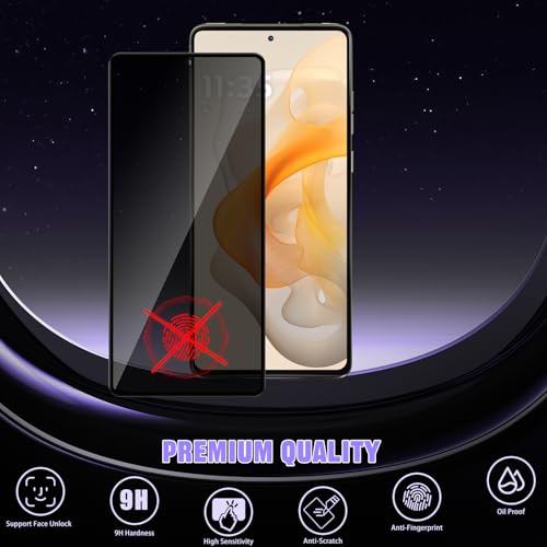 For Motorola Moto G Stylus 2024 Privacy Screen Protector (2+2 Pack) - size: Motorola Moto G Stylus 5G 2024