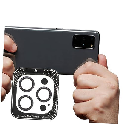 balacoo Protective Camera Lens Guard for Tempered Phone Lens Cover Scratch Resistant Dustproof Dark Purple Easy Install and Bubble