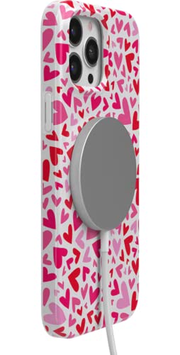 Casely iPhone 14 Pro Case | XOXO | Candy Hearts | Compatible with MagSafe | Classic Ultra Slim Design - color: XOXO | Candy Hearts, size: iPhone 14 Pro