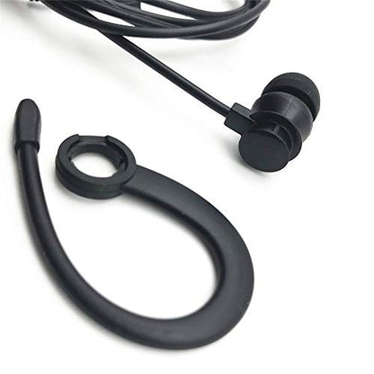 Single Side Earphone in-Ear Stereo to Mono Earbuds,3.5mm Plug Ear Hook Earpiece,Compatible Android Smartphones MP3 Players