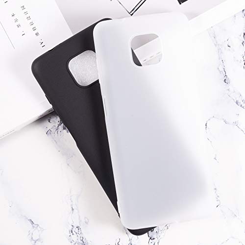 Protective Case for Moto G Power 2021 - White | 6" Slim Shockproof Bumper Back Cover Anti-Scratch Flexible TPU Shell, Grip-Friendly - color: White