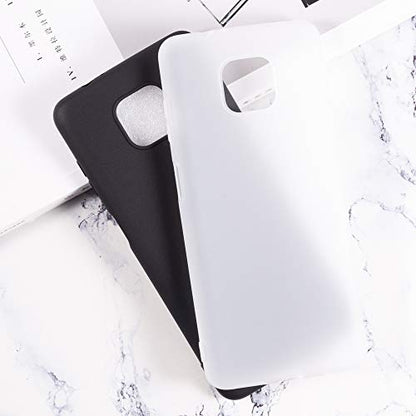 Protective Case for Moto G Power 2021 - White | 6" Slim Shockproof Bumper Back Cover Anti-Scratch Flexible TPU Shell, Grip-Friendly - color: White