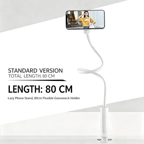 Magnetic Gooseneck Phone Holder Mount, Adjustable Flexible Long Arm Mount