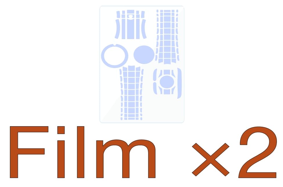 2Pack Protective Film for Rolex Submariner 41mm(No Date) Ref. 124060.