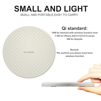 15W Qi Fast Wireless Charger Pad
