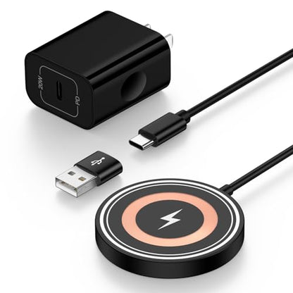 Magnetic Wireless Charger Google Fast Charging Pad for Pixel 10 11 Pro XL - color: Black