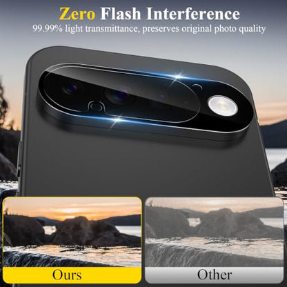 4 Pack Camera Lens Screen Protector Compatible with Google Pixel 11 Pro - size: Pixel 11 Pro