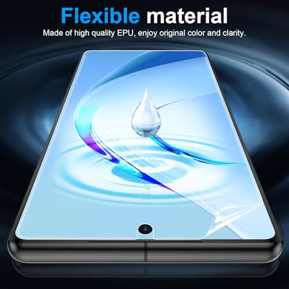 LYWHL 3 Pack for Google Pixel 7 Pro Screen Protector [Like Original Fingerprint Unlock], Real Invisible Self-Healing Protective Film [Not Glass], HD Clear, Case Friendly, Scratch-Resistant