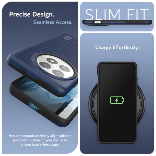 TUDIA MergeGrip for OnePlus 13 Case 5G (2025) - [Military Grade Drop Tested] Dual Layer Shockproof Slim Heavy Duty Tough Cover Phone Cases - Indigo Blue - color: Indigo Blue, size: Basic