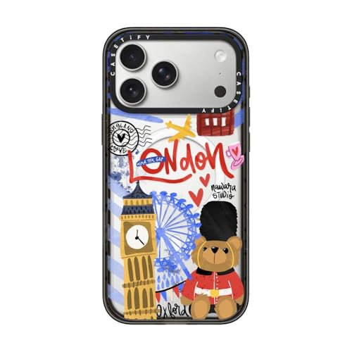 CASETiFY for iPhone 17 Pro Max Case - Impact Compatible with MagSafe | 8.2 ft. 4x Military Grade Drop Protection | London Dreams | Black - color: London Dreams, size: Iphone 17 Pro Max (6.9")
