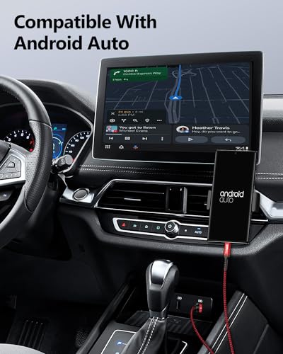 SUNGUY 10Gbps 6 inch Android Auto USB Cable, 3A USB C 3.1 Gen2 Cable Data Transfer, USB C CarPlay Cable Fast Charging Compatible with iPhone 17/16/15 Series, Samsung Galaxy S25 S24 Ultra, Pixel - color: Red, size: 0.5FT