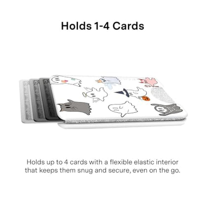 VELVET CAVIAR compatible with MagSafe Wallet 2.0 | Magnetic Card Holder Wallet for iPhone 17/16/15/14/13/12 or Phone Cases compatible with MagSafe | Ghosted Costume Party - color: Ghosted Costume Party