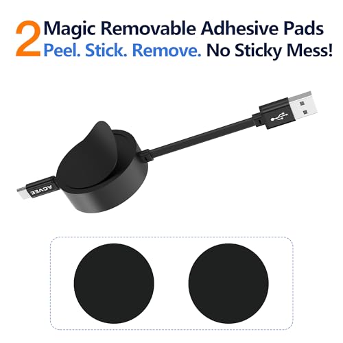 AGVEE 1.6ft Fixed / 3.3ft Extend Single-End Retractable USB C Cable - size: 1.6ft Fixed / 3.3ft Extend