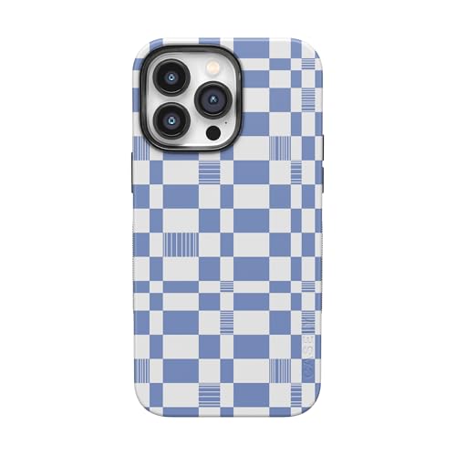 Casely iPhone 14 Pro Max Case | Reality Check | Periwinkle | Bold Protective Design | Compatible with MagSafe - color: Reality Check | Periwinkle