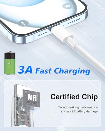 Cabepow 15FT USB C Cable, Extra Long USB A to USB C Cable Fast Charging - color: White, size: 15ft-(A-C)