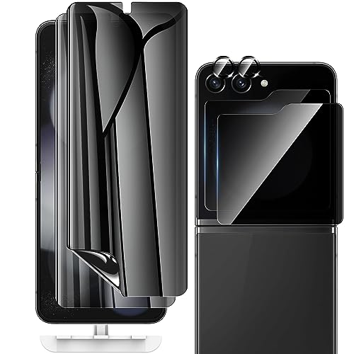 [2 Sets 6 Pack] for Samsung Galaxy Z Flip 5 Privacy Screen Protector