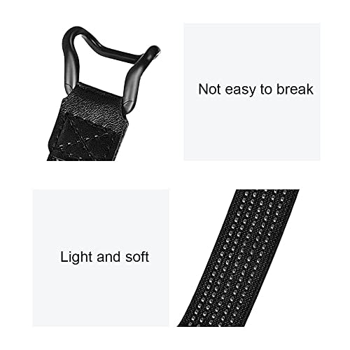 Phone Strap Security Hand Strap Holder, Mobile Phone Grip Straps with Clip Handheld Drop Prevention Elastic Bundle Grip Belts for Kindle and Most Smartphones (3 Pcs)