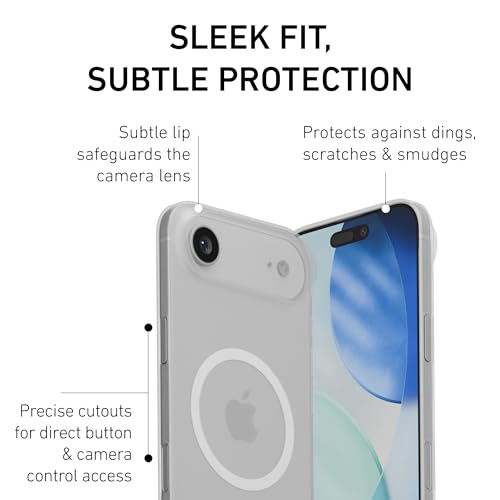 PEEL Magnetic Case for iPhone 17 Air (Clear) - color: Clear, size: Magnetic