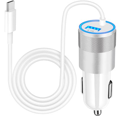 Apple MFi Certified Phone 17 Car Charger Fast Charging, USB-C Car Charger - color: Rich Black
