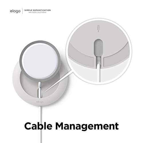 elago Charging Pad Compatible with MagSafe Charger - color: White