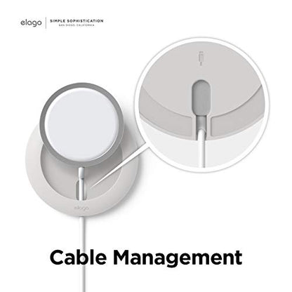 elago Charging Pad Compatible with MagSafe Charger - color: White