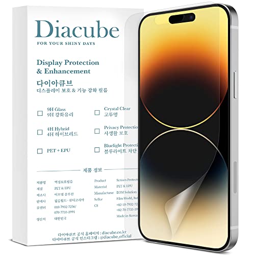 3-Pack Anti Glare Matte Screen Protector for iPhone 14 Pro Max, Break-Resistant PET EPU Film, Anti Fingerprint, Silky Touch, Dust Free & Easy Installation with Alignment Jig - size: iPhone 14 Pro Max
