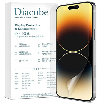 3-Pack Anti Glare Matte Screen Protector for iPhone 14 Pro Max, Break-Resistant PET EPU Film, Anti Fingerprint, Silky Touch, Dust Free & Easy Installation with Alignment Jig - size: iPhone 14 Pro Max