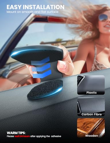 MagSafe Car Mount Detachable, Bendable Magnetic Phone Holder for Car