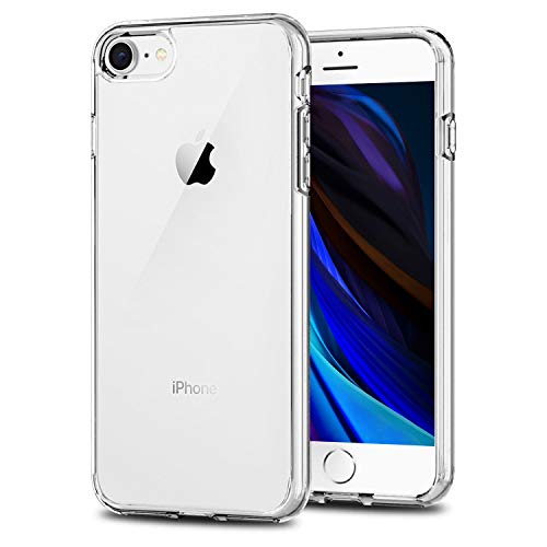 TENOC Phone Case Compatible with iPhone SE (2nd 2020 and 3rd 2022 Generation) & iPhone 7 & iPhone 8, Clear Case Shockproof Protective Bumper Slim Cover for 4.7 Inch - color: Clear, size: iPhone 7/8/SE