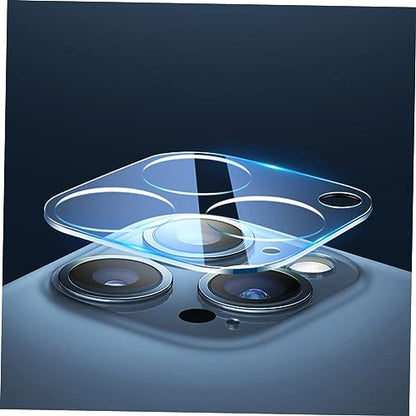 Mipcase 3pcs Pro Screen Protector Tempered Film Scratch-resistant Lens Covers Phone Camera Lens Cover High Light Transmittance Easy Install