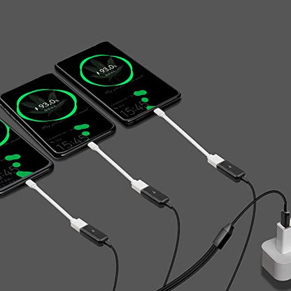 USB Splitter Y Cable,3 in 1 USB 2.0 A Male to 3 Female Cable - color: usb Male 1 to 3 usb Female
