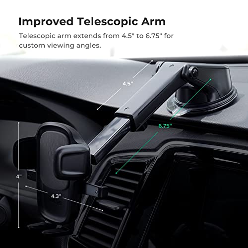 iOttie Easy One Touch Signature Dash/Windshield Smartphone Mount iPhone 18 - style: Signature